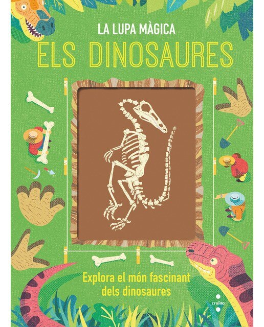 Imagen 0 de Els dinosaures. La lupa màgica (Tapa dura)