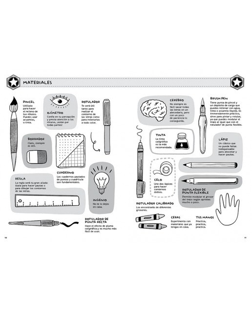 El gran libro de lettering para niños: Aprende a dibujar letras y a rotular como un experto (Tapa blanda) 4