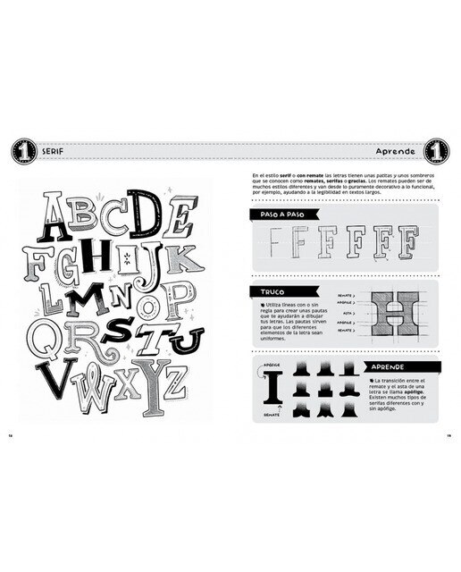El gran libro de lettering para niños: Aprende a dibujar letras y a rotular como un experto (Tapa blanda) 5