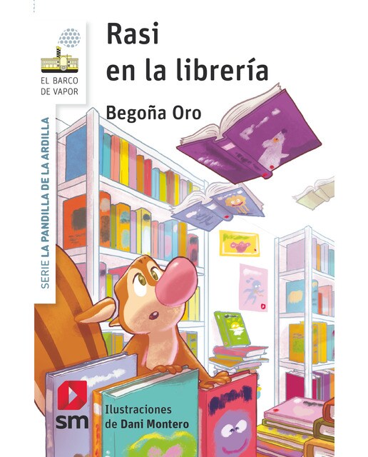 La pandilla de la ardilla 23. Rasi en la librería  (Tapa blanda) 1