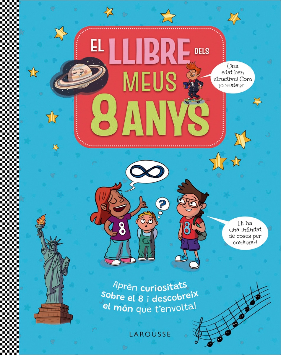El llibre dels meus 8 anys: Aprèn curiositats sobre el 8 i descobreix el món que t'envolta 1