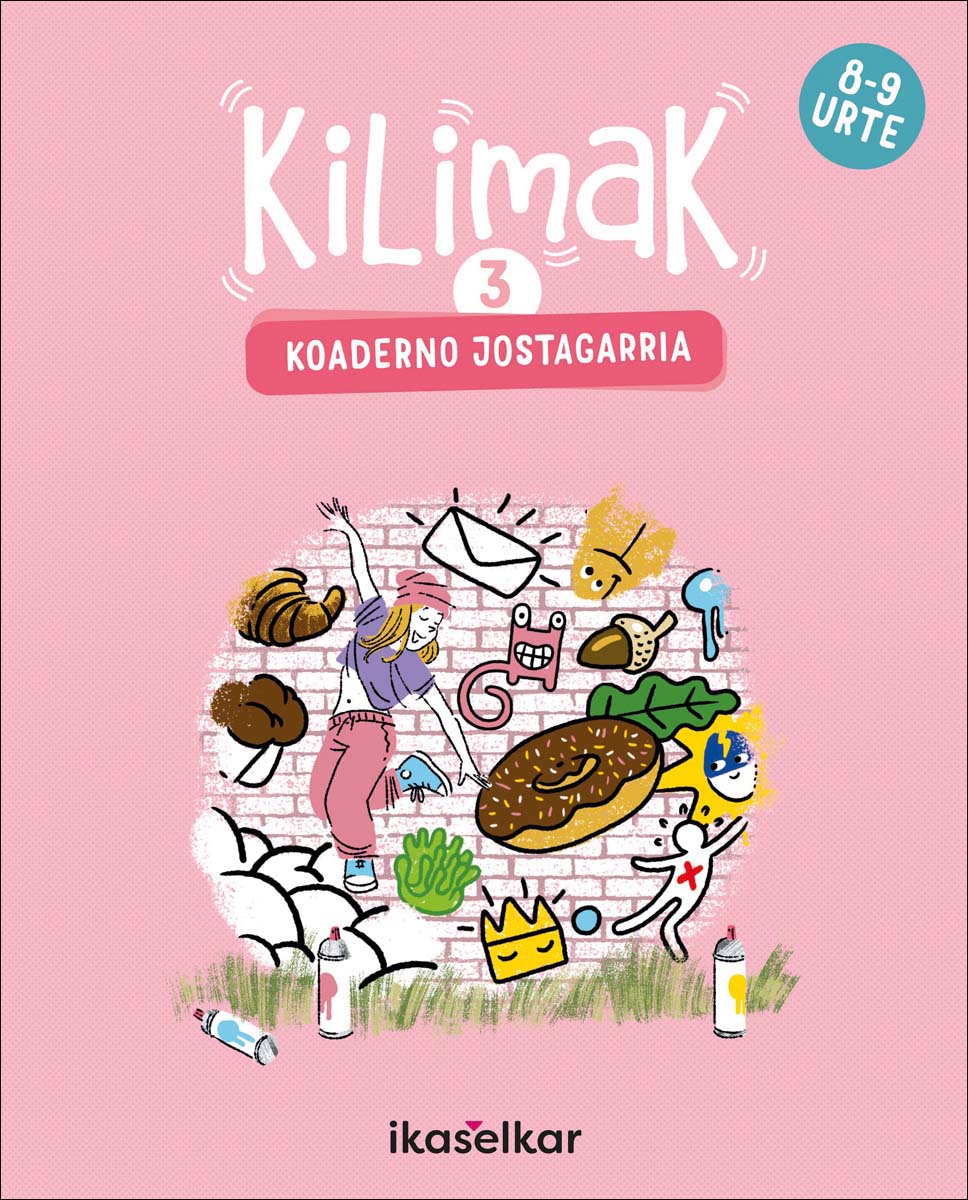 Kilimak 3. Koaderno jostagarria (8-9 urte) (Capa mole) 1