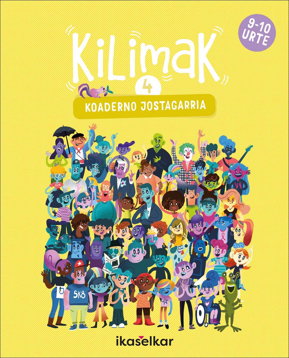 Kilimak 4. Koaderno jostagarria (9-10 urte) (Capa mole) 1