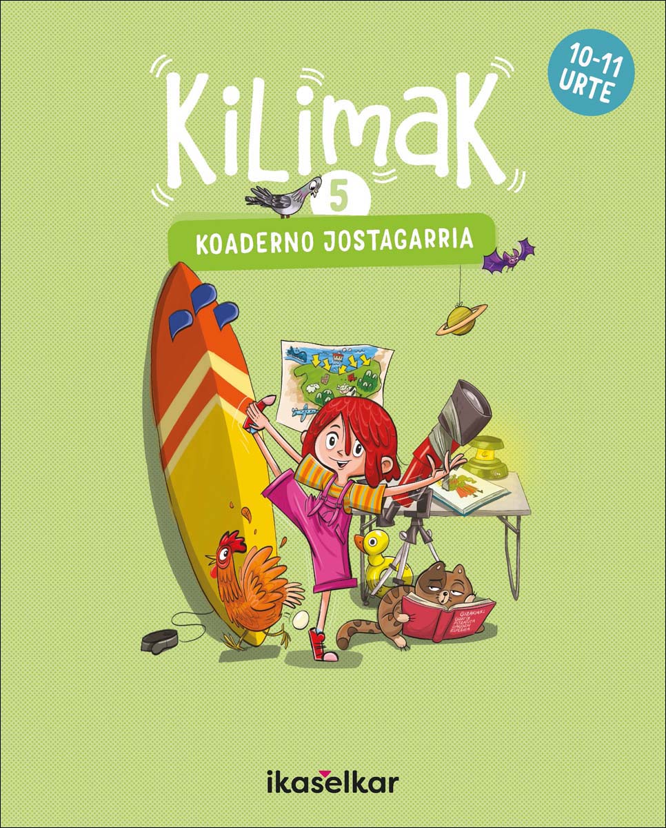 Kilimak 5. Koaderno jostagarria (10-11 urte) (Capa mole) 1