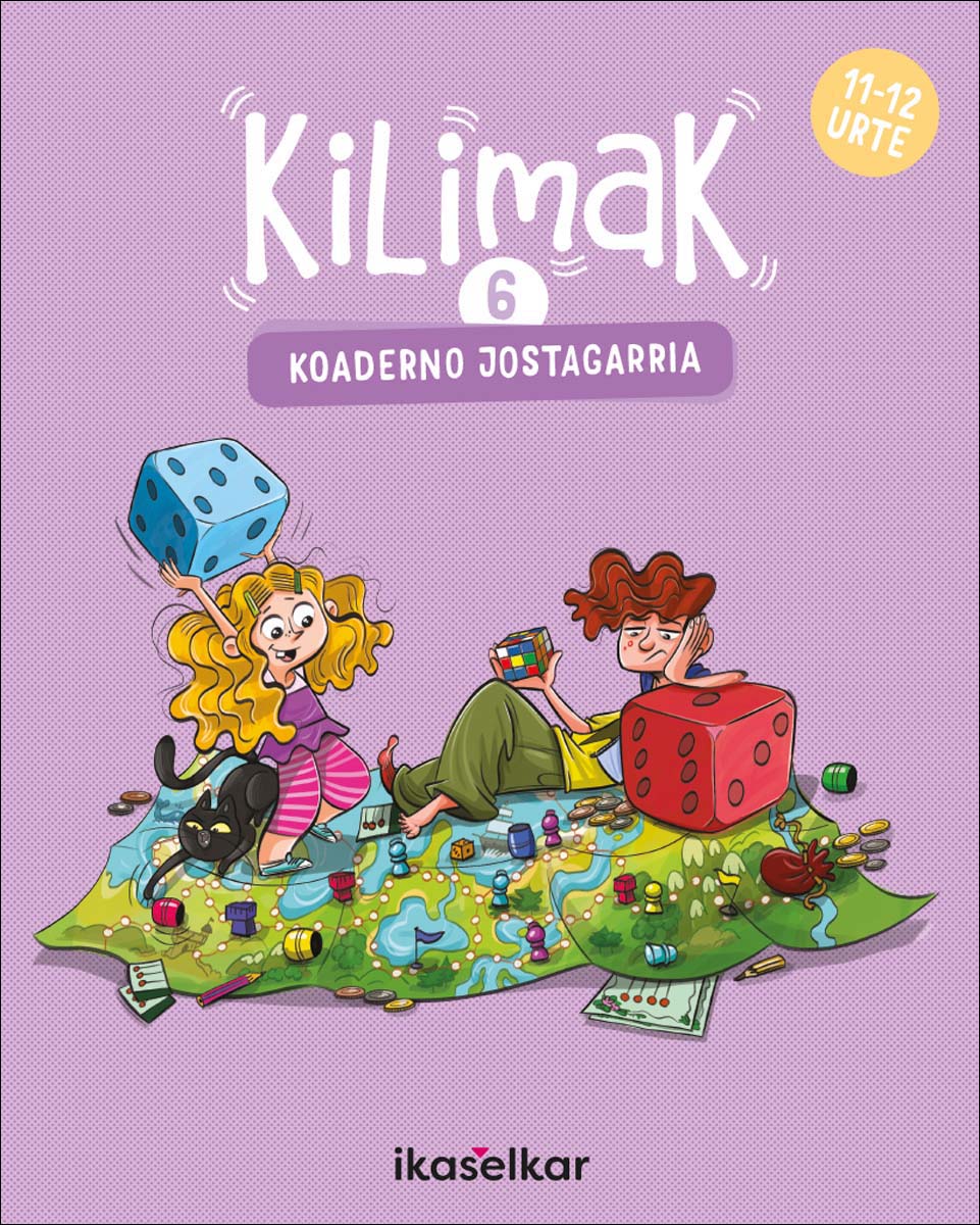 Kilimak 6. Koaderno jostagarria (11-12 urte) (Capa mole) 1