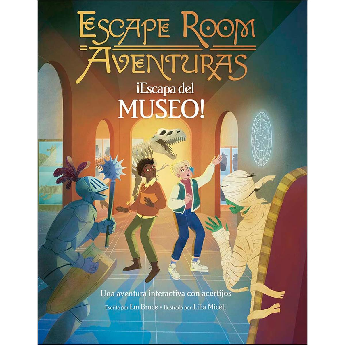 Escape room aventuras - ¡Escapa del museo! (Capa dura) 1
