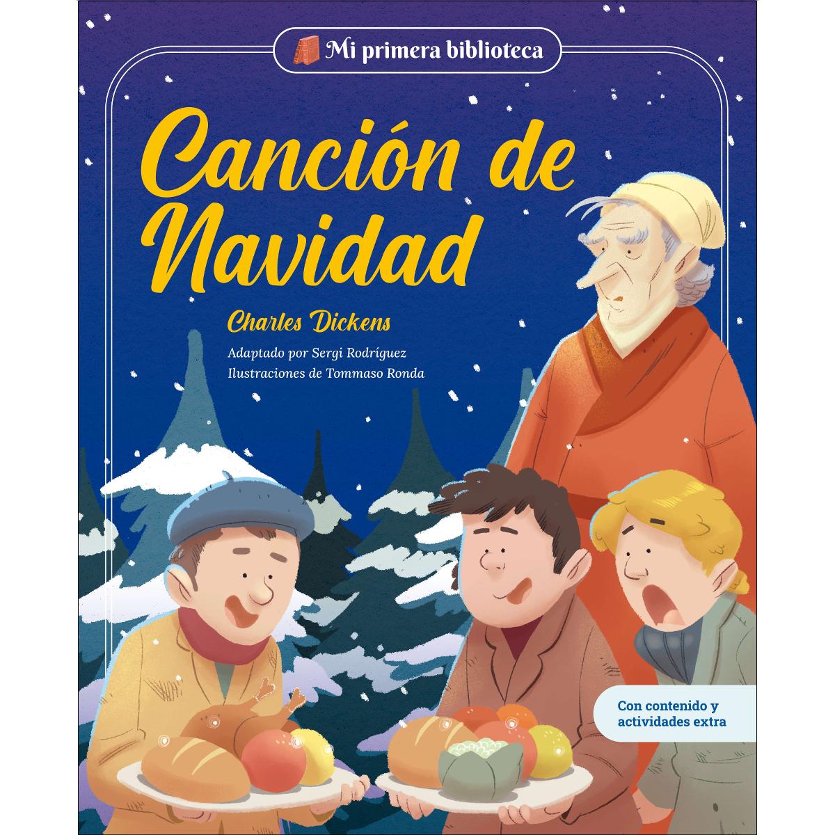 Imagem 0 de Canción de Navidad: Libro infantil con juegos y actividades extra | Los grandes clásicos de la historia de la literatura, convertidos en  (Capa dura)