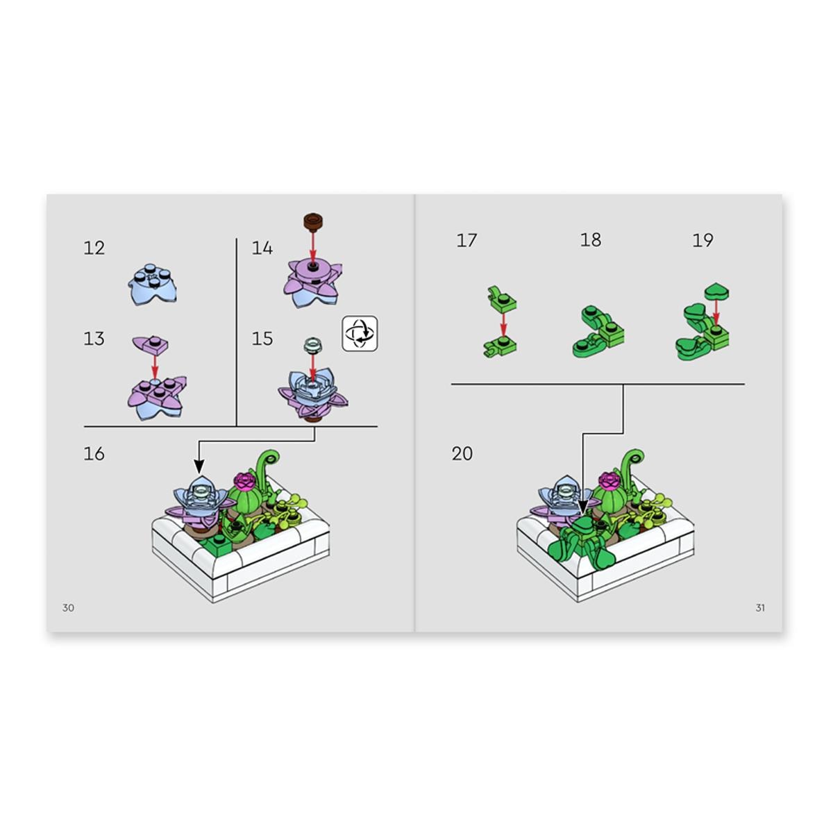 LEGO Botanicals - Suculentas: Crea tu minijardín (Capa mole) 1