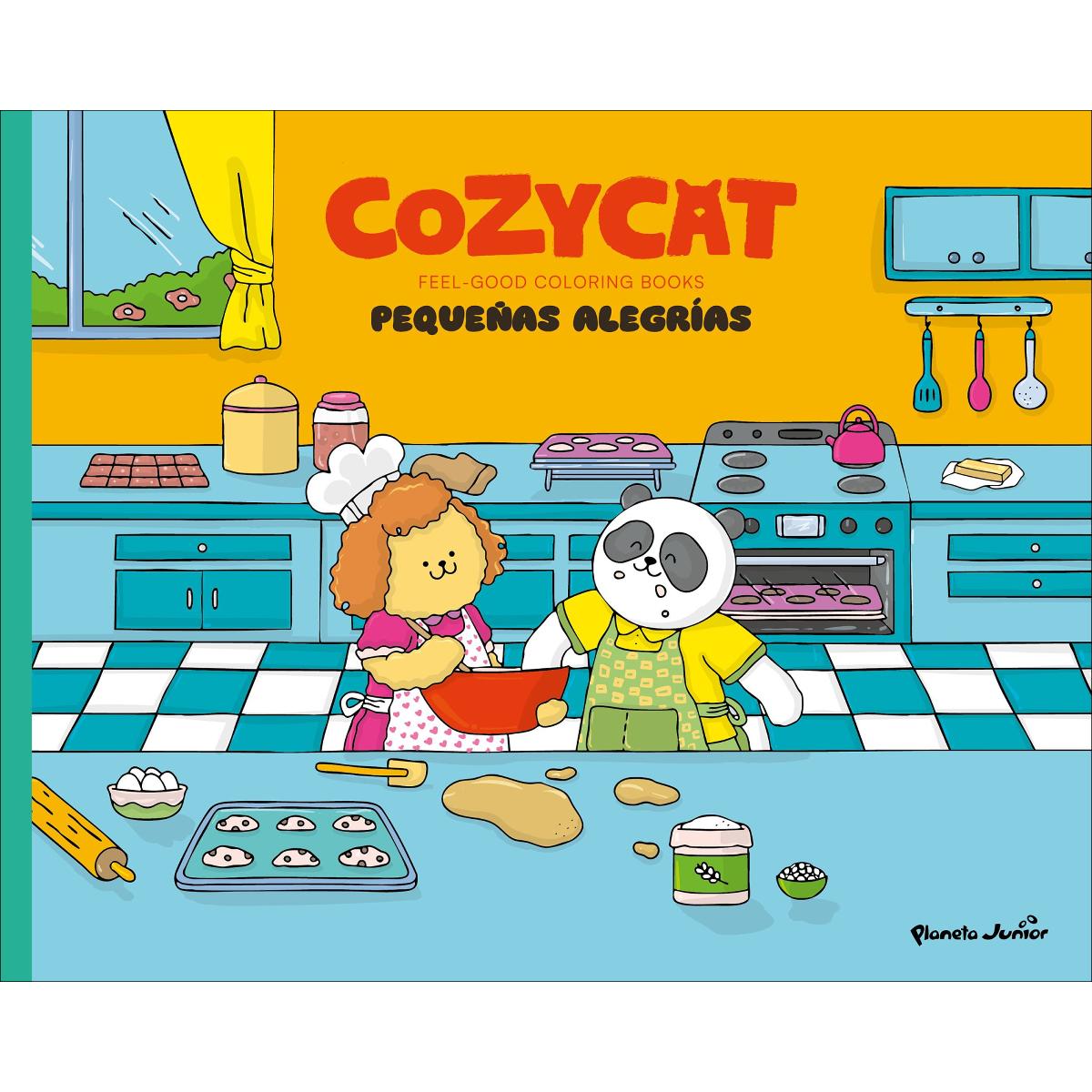 Imagem 0 de Cozy Cat. Pequeñas alegrías: Feel Good Coloring Books (Capa mole)