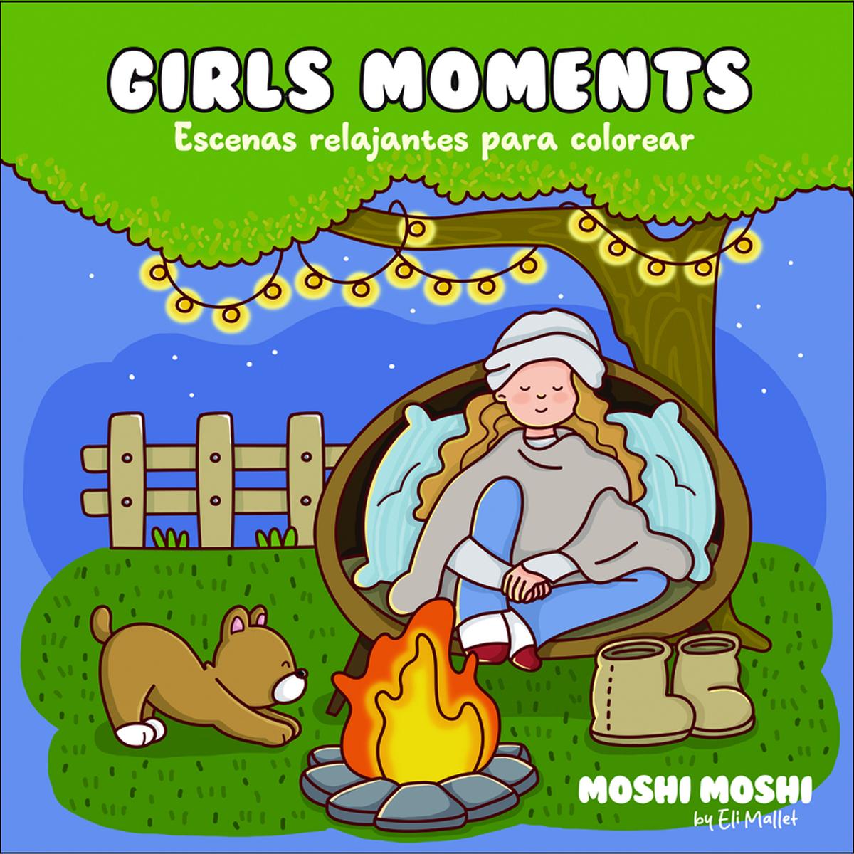 Imagem 0 de Girls moments.Escenas relajantes paracolorear