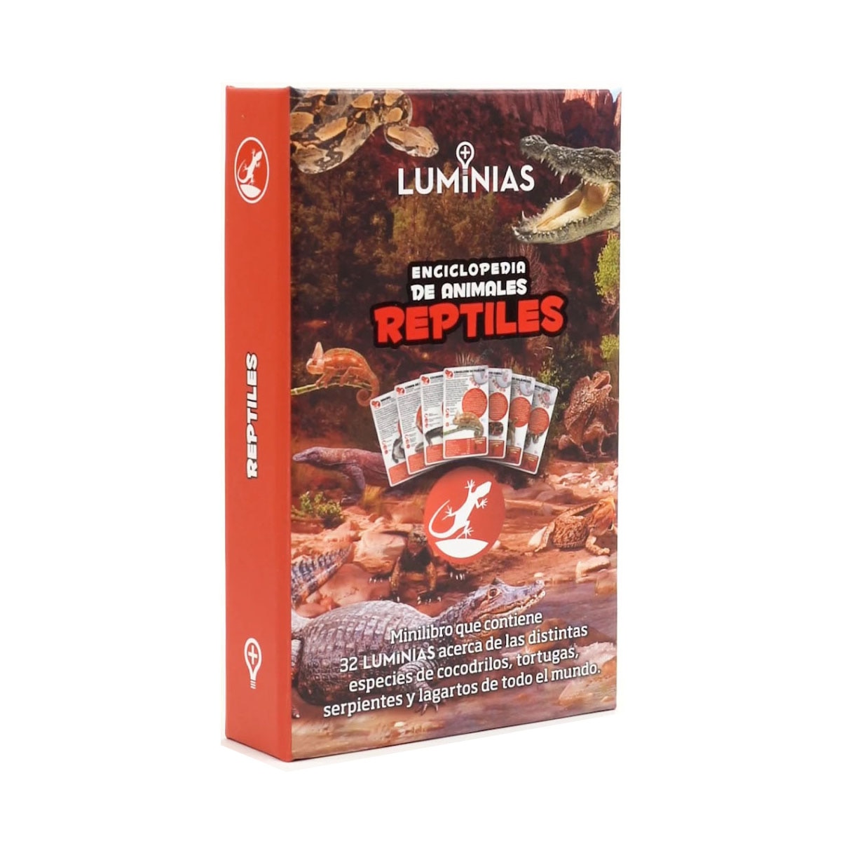 Enciclopedia de reptiles (estuche 32 cartas) 1