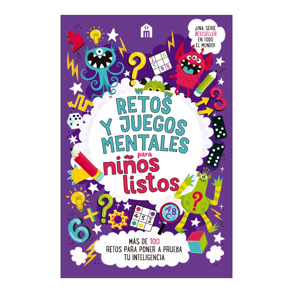 Imagem 0 de Retos y juegos mentales para niños listos: Más de 100 retos para poner a prueba tu inteligencia (Capa mole)