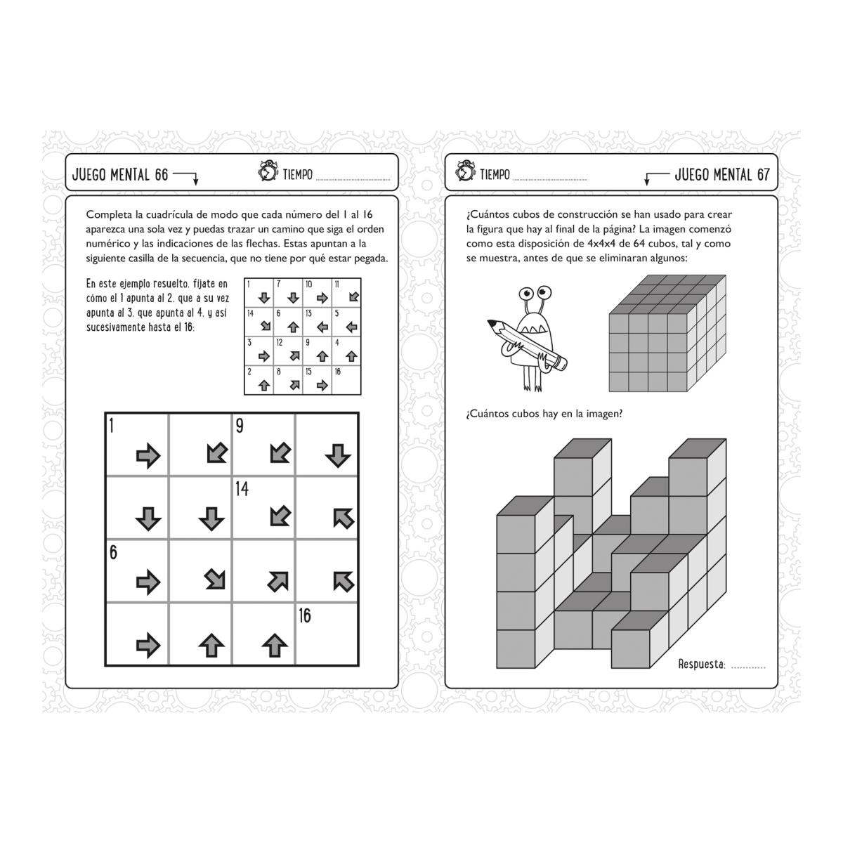 Retos y juegos mentales para niños listos: Más de 100 retos para poner a prueba tu inteligencia (Capa mole) 6
