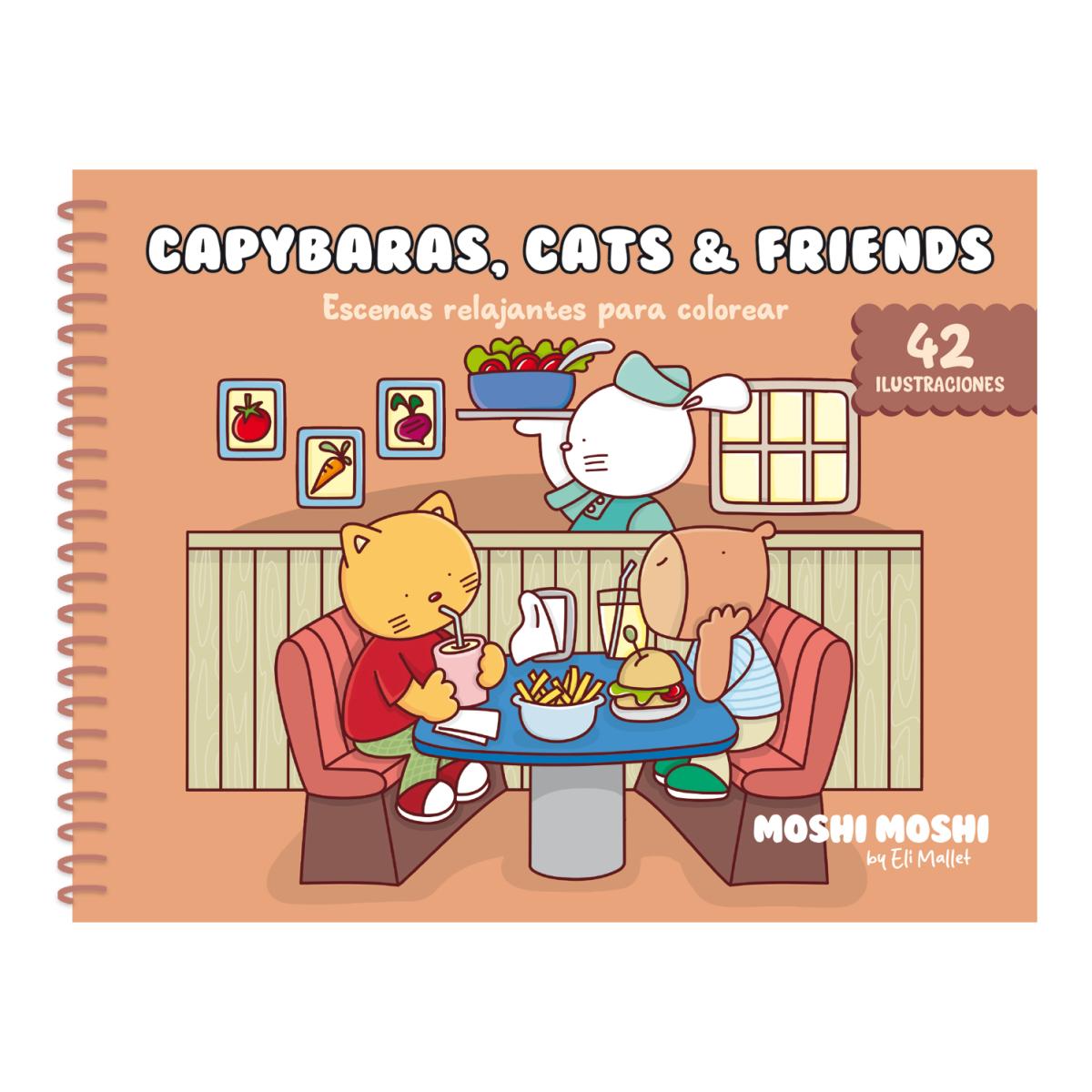 Capybaras, cats & friends 1