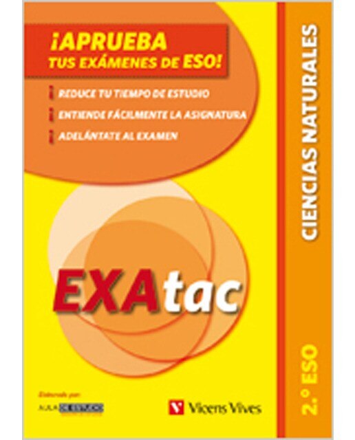 Exatac 2 Ciencias Naturales. Ejercicios Para Aprobar Los (Capa mole) 1