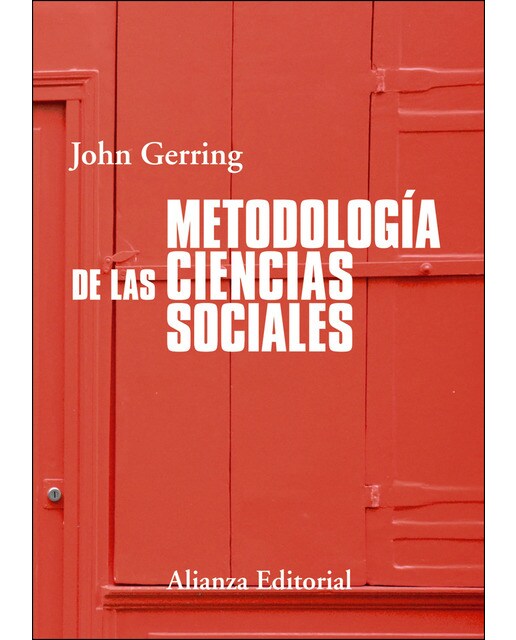 Metodología de las ciencias sociales(Tapa blanda) 1