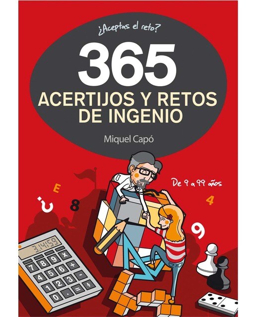 Imagem 0 de 365 acertijos y retos de ingenio: Enigmas y acertijos para niños y niñas (Capa mole)