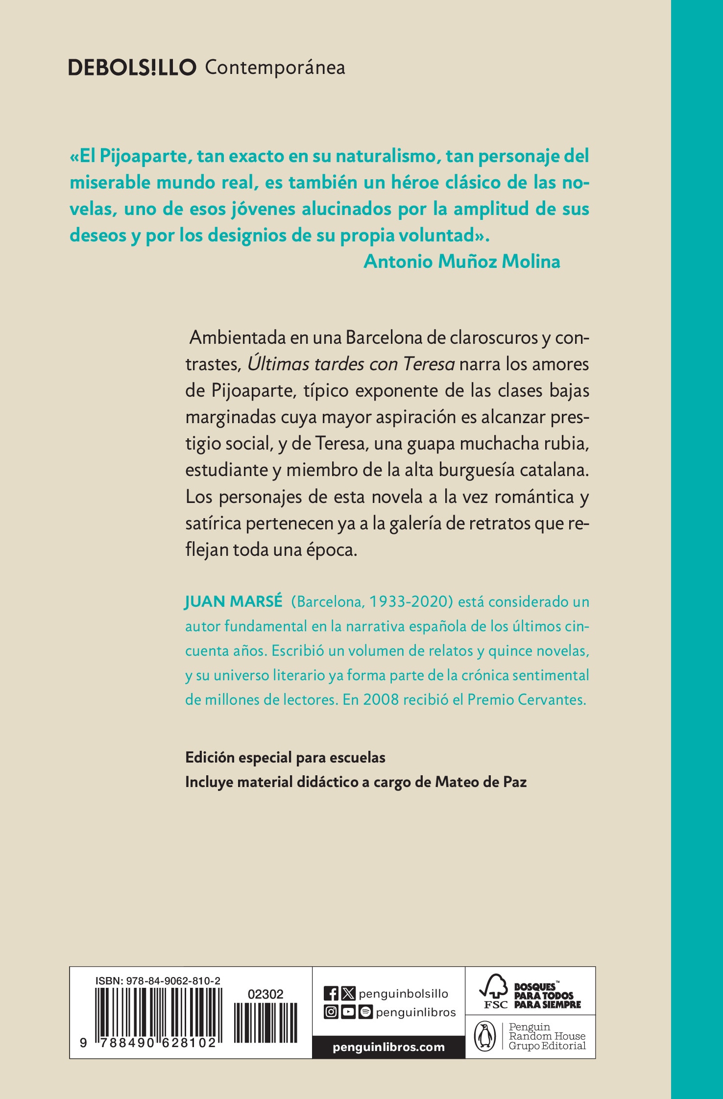 Últimas tardes con Teresa (edición escolar) (Capa mole) 2
