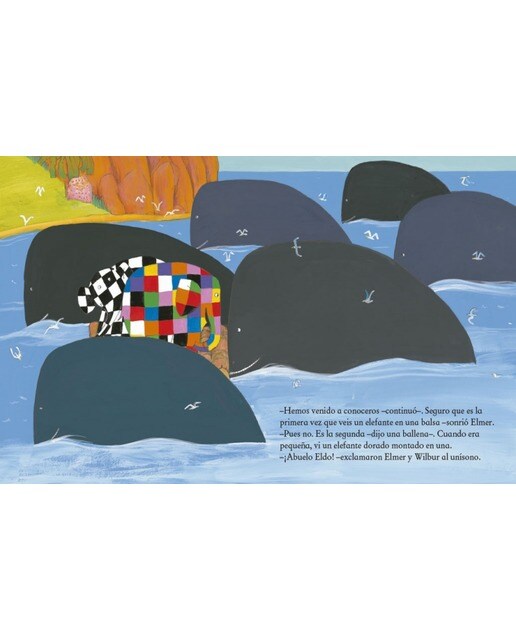 Elmer. Un cuento - Elmer y las ballenas (Capa dura) 4
