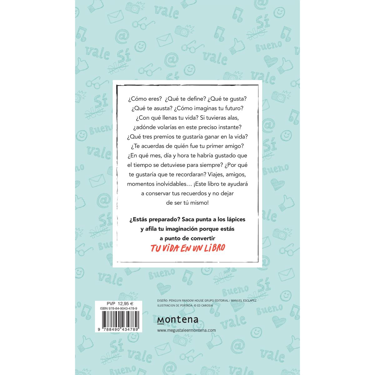 Tu vida en un libro: Es tu vida, la escribes tú (Capa mole) 2