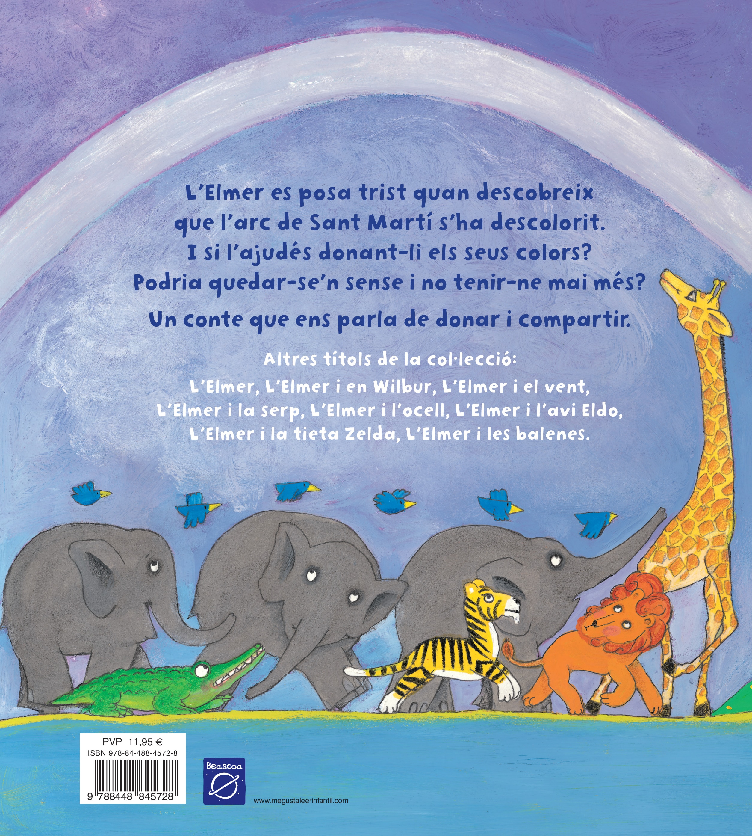 L'Elmer. Un conte - L'Elmer i l'arc de Sant Martí (Capa dura) 2