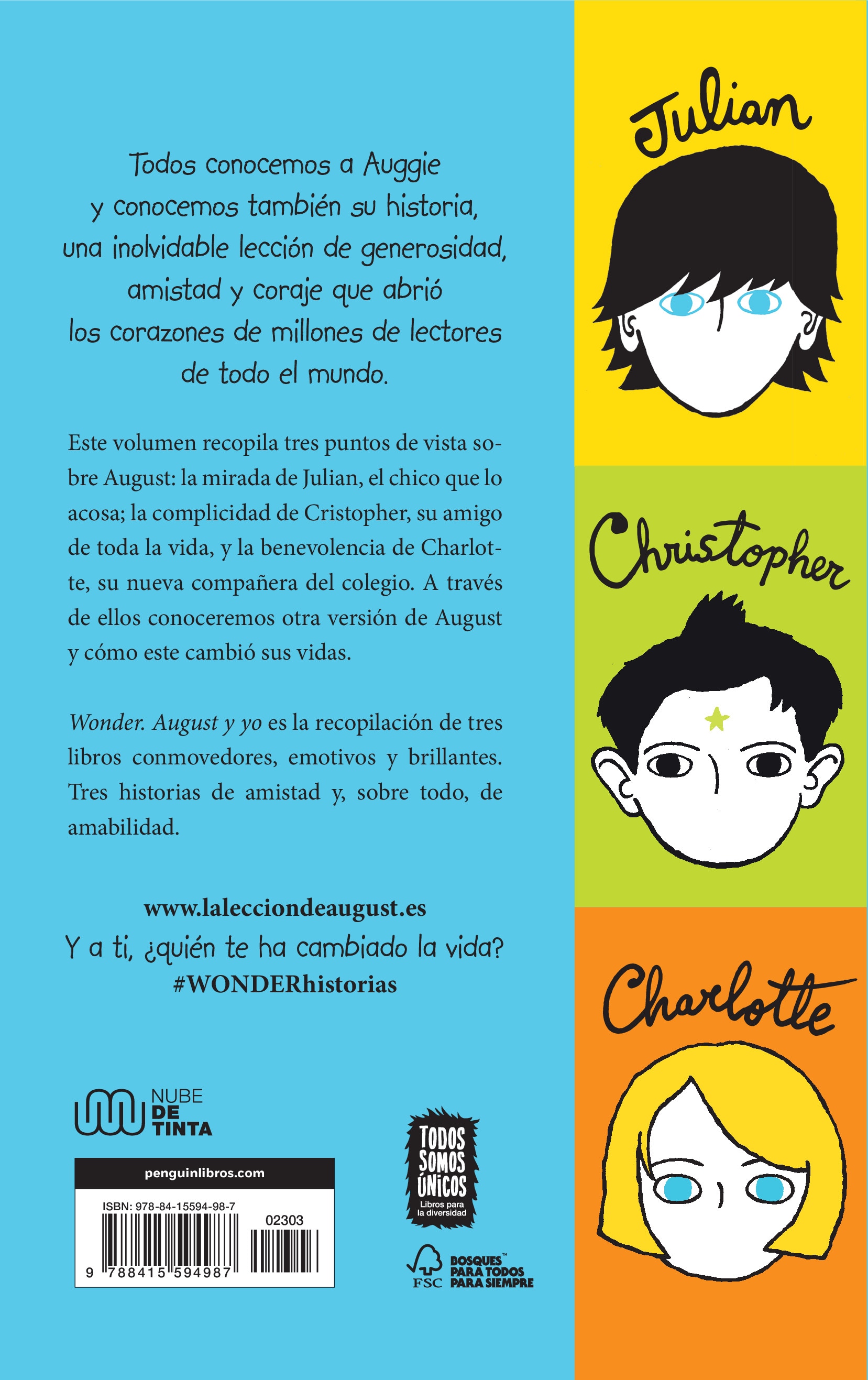 Wonder - August y yo: Tres historias de Wonder (Capa mole) 3