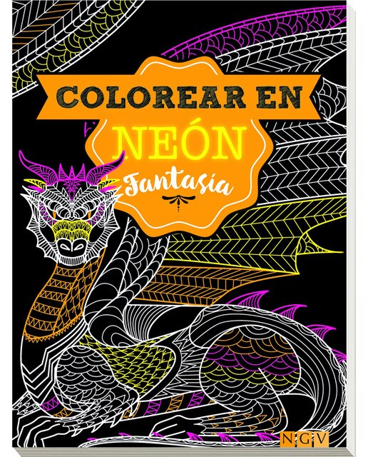 Fantasia - Colorear En Neon 1