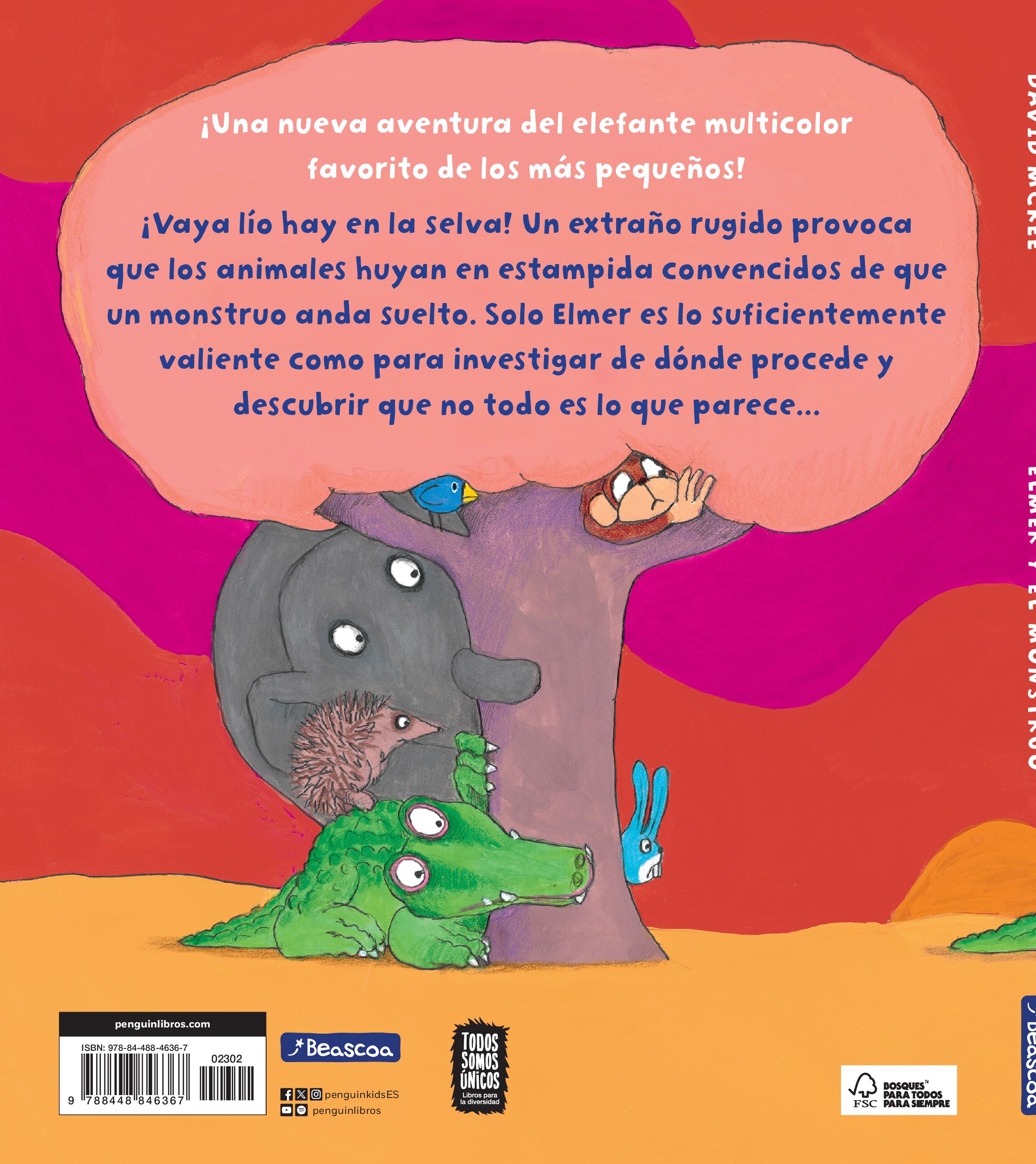 Elmer. Un cuento - Elmer y el monstruo (Capa dura) 2