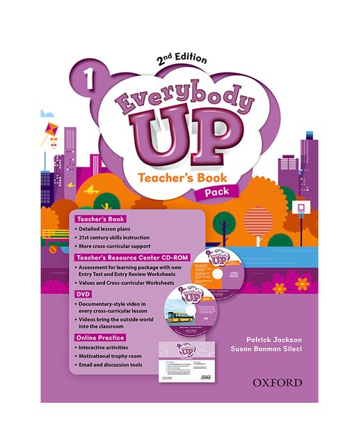 Everybody Up! 1. Teacher's Book W/DVD& Online Practice Pack 2nd Edition 1