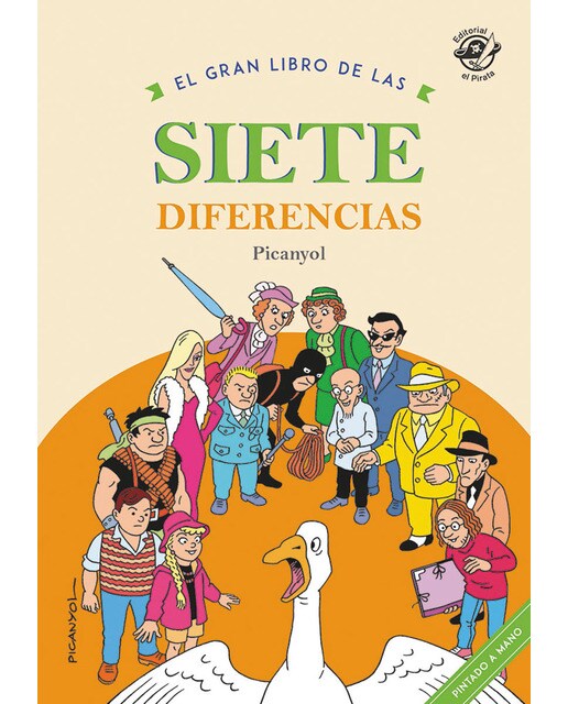 El gran libro de las siete diferencias: Libro para buscar diferencias: El libro juego para encontrar diferencias (Capa dura) 1
