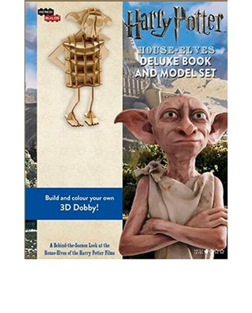 Incredibuilds-House Elves Deluxe Book &Model Set 1