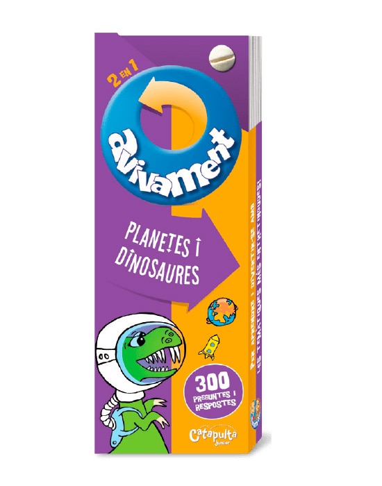 Avivament 2 en 1 - Planetes i dinosaures (Capa mole) 1