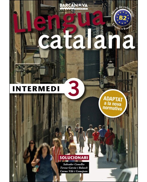 Intermedi 3. Solucionari: Adaptat a la nova normativa(Tapa blanda) 1