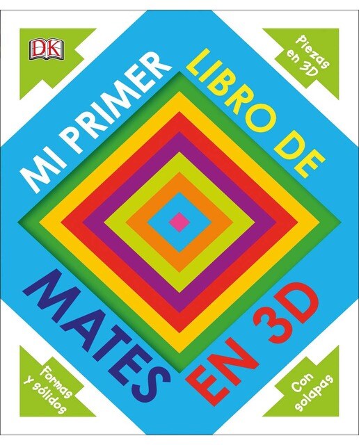 Mi primer libro de mates en 3D (Tapa dura).
