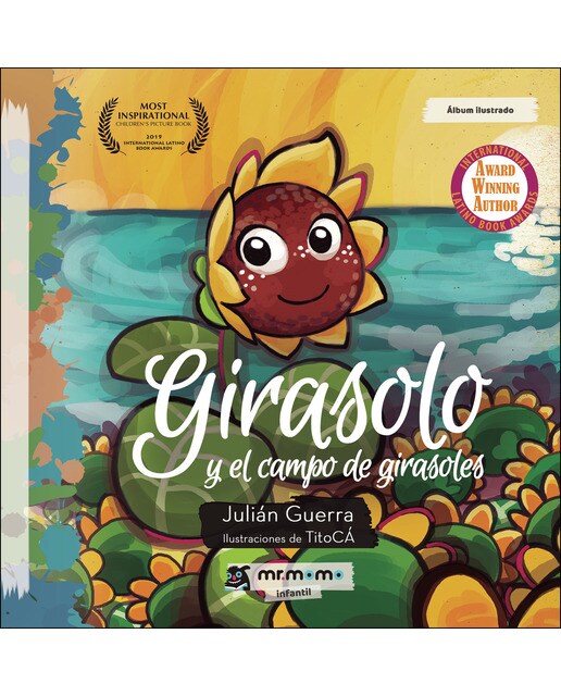 Girasolo y el campo de girasoles (Capa dura) 1