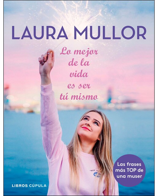 Lo mejor de la vida es ser tú mismo (Capa mole com abas) 1