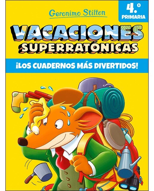 Vacaciones Superratónicas 4: ¡Los cuadernos más divertidos!  (Tapa blanda)