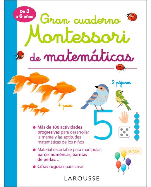 Gran cuaderno Montessori de matemáticas (Tapa blanda) 1