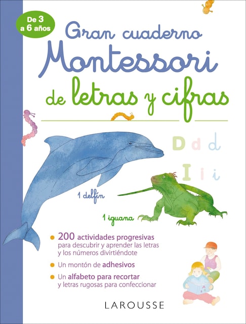 Imagen 0 de Gran cuaderno Montessori de letras y cifras (Tapa blanda)