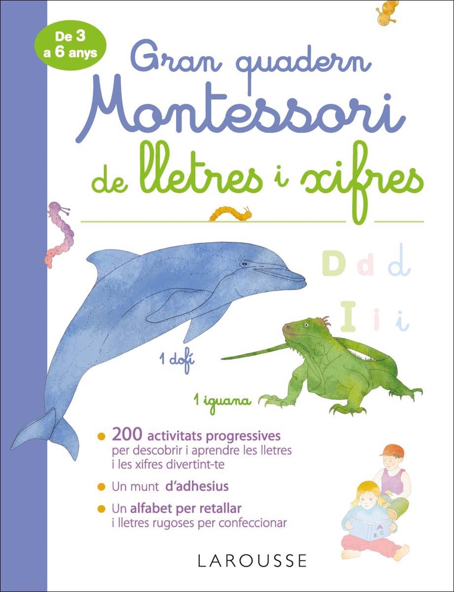 Gran quadern Montessori de lletres i xifres  (Tapa blanda) 1