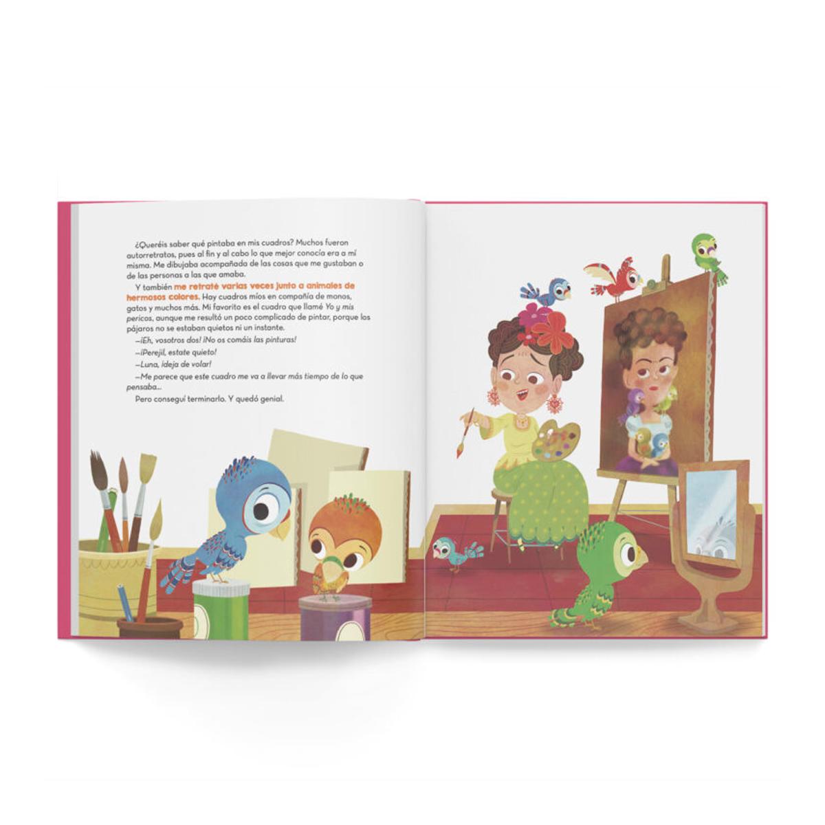 Frida Kahlo: La artista que pintaba con el alma | Libro infantil con juegos y actividades extra | Cuentos para niños para conocer a los g (Capa dura) 2
