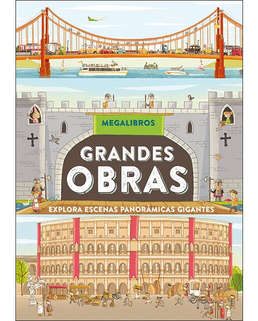 Megalibros. Grandes obras: Explora escenas panorámicas gigantes(Tapa dura) 1