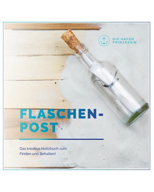 Flaschenpost: Das kreative Notizbuch zum Finden und Behalten! (Capa mole) 1