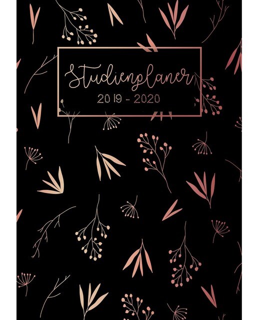 Studienplaner 2019 - 2020: Semesterkalender von September 2019 bis Oktober 2020 (Capa mole) 1