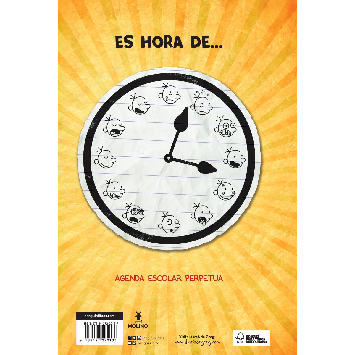 Diario de Greg - Agenda escolar de Greg: La agenda que no caduca (Capa mole) 2