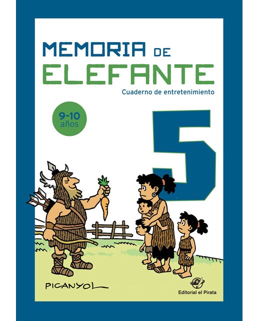 Memoria de elefante 5: cuaderno infantil: Cuadernillo para niños de 9 y 10 años: quinto de primaria: Cuadernillo de actividades 1