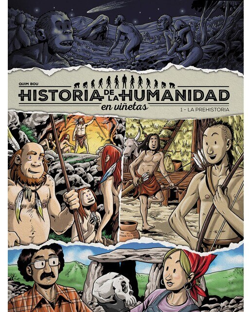 Imagen 0 de Historia de la humanidad en viñetas: La Prehistoria (Tapa dura)