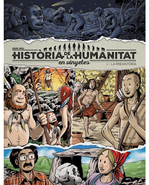 HISTÒRIA DE LA HUMANITAT EN VINYETES vol 1: PREHISTÒRIA (Capa dura) 1