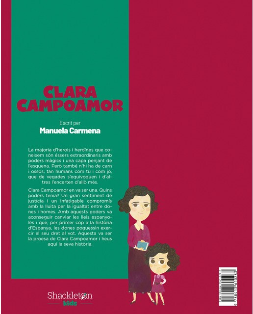 Clara Campoamor: Escrit per Manuela Carmena (Capa dura) 1