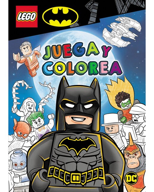 BATMAN LEGO® . JUEGA Y COLOREA 1